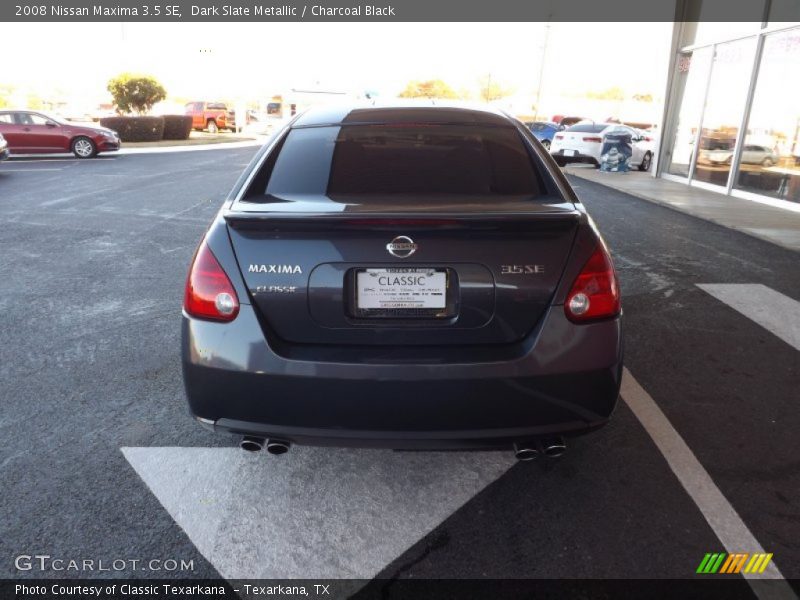 Dark Slate Metallic / Charcoal Black 2008 Nissan Maxima 3.5 SE