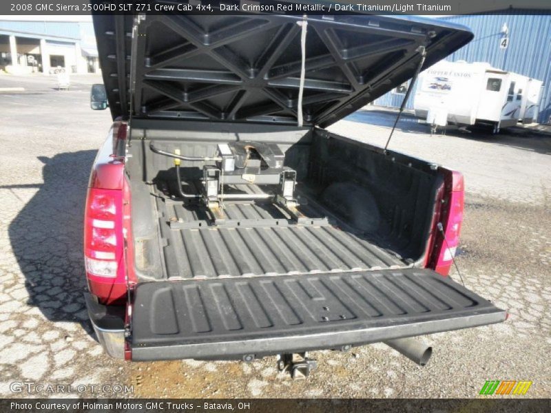 Dark Crimson Red Metallic / Dark Titanium/Light Titanium 2008 GMC Sierra 2500HD SLT Z71 Crew Cab 4x4