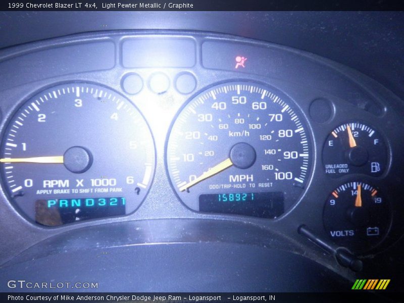 Light Pewter Metallic / Graphite 1999 Chevrolet Blazer LT 4x4