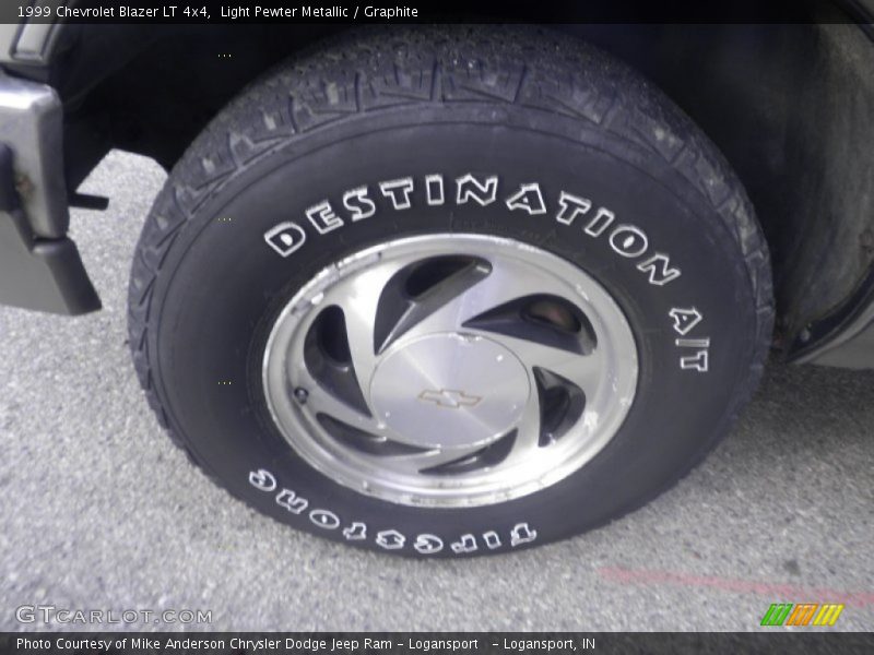 Light Pewter Metallic / Graphite 1999 Chevrolet Blazer LT 4x4