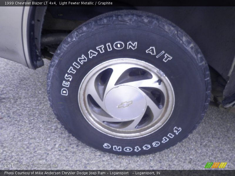 Light Pewter Metallic / Graphite 1999 Chevrolet Blazer LT 4x4