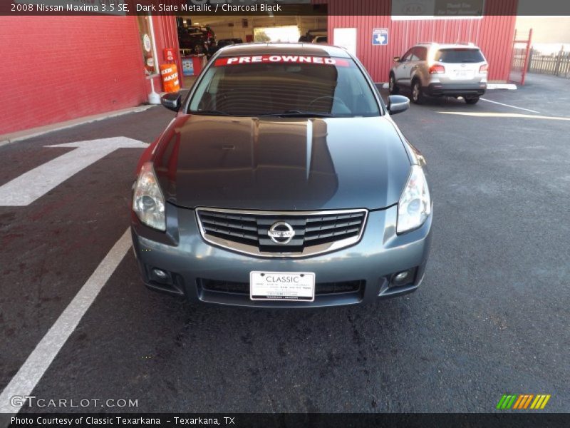 Dark Slate Metallic / Charcoal Black 2008 Nissan Maxima 3.5 SE