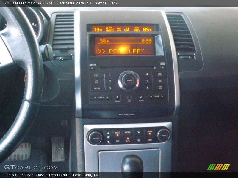 Dark Slate Metallic / Charcoal Black 2008 Nissan Maxima 3.5 SE