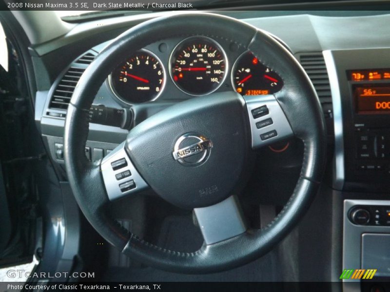 Dark Slate Metallic / Charcoal Black 2008 Nissan Maxima 3.5 SE