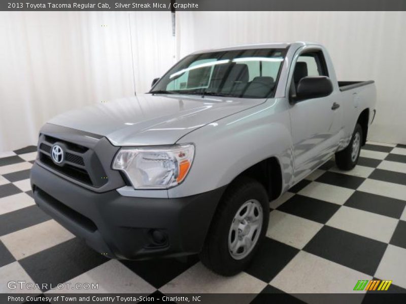 Silver Streak Mica / Graphite 2013 Toyota Tacoma Regular Cab