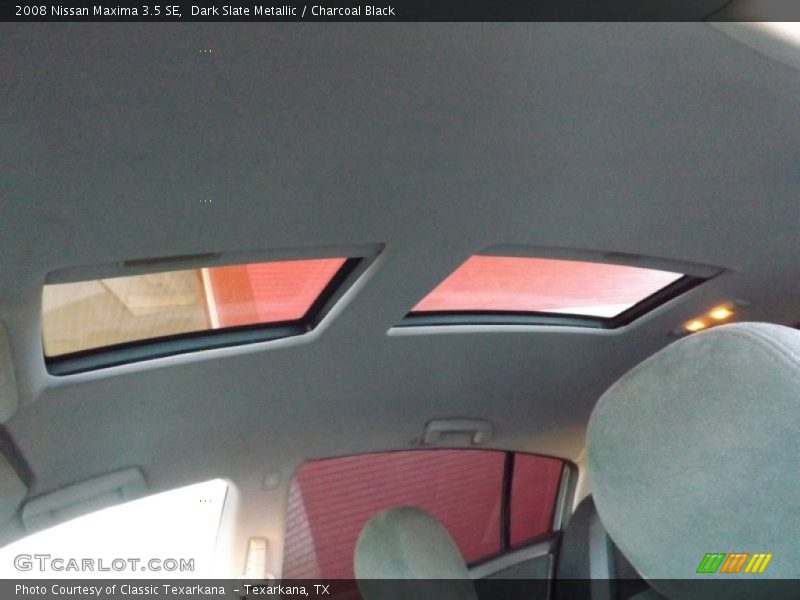 Dark Slate Metallic / Charcoal Black 2008 Nissan Maxima 3.5 SE