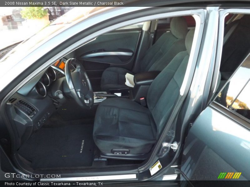 Dark Slate Metallic / Charcoal Black 2008 Nissan Maxima 3.5 SE