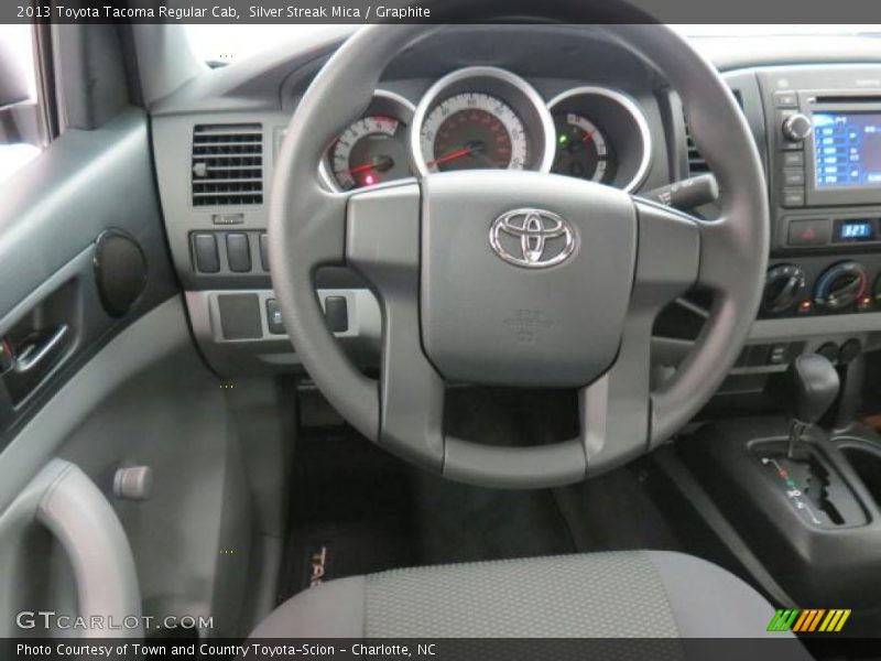 Silver Streak Mica / Graphite 2013 Toyota Tacoma Regular Cab