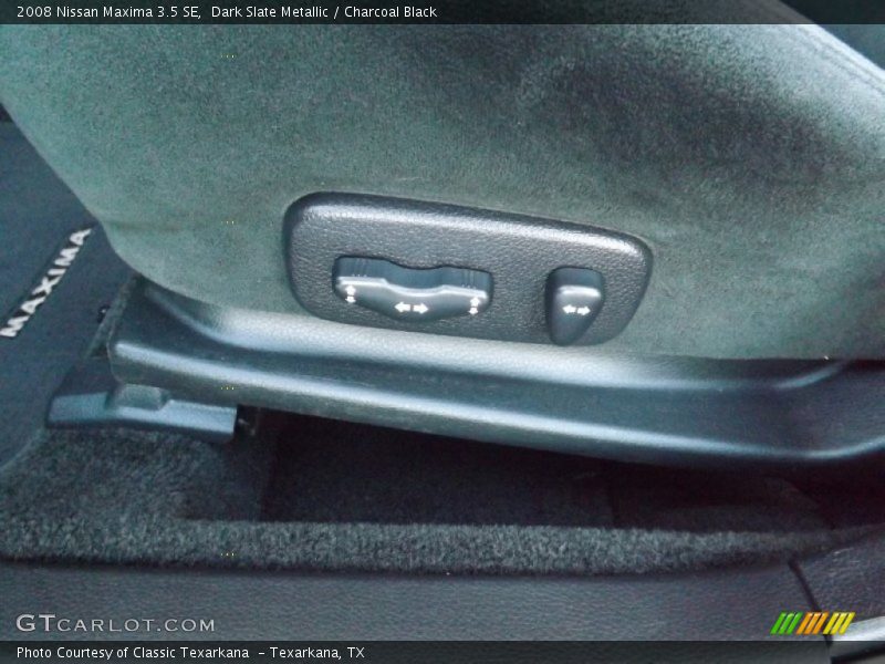 Dark Slate Metallic / Charcoal Black 2008 Nissan Maxima 3.5 SE