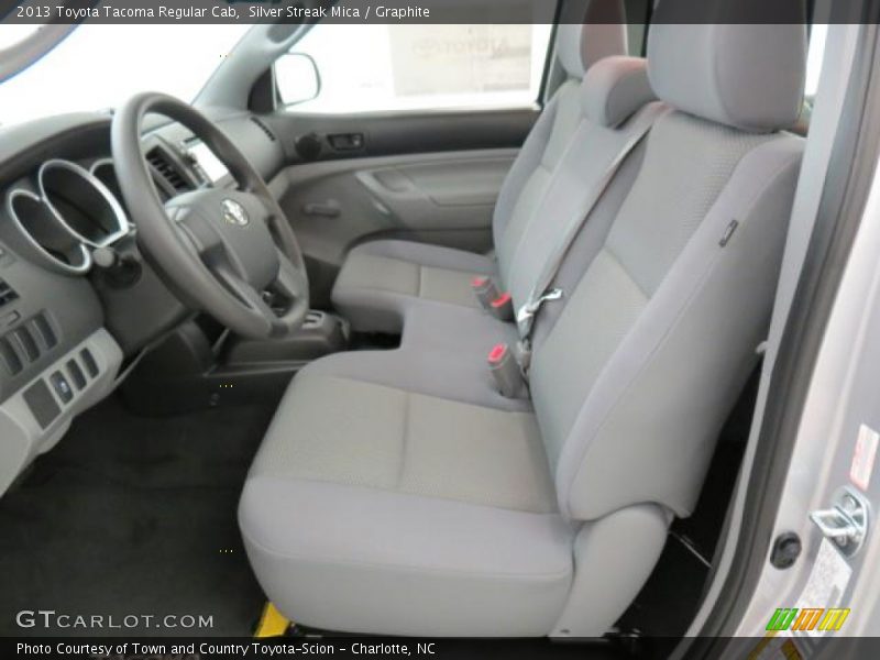 Silver Streak Mica / Graphite 2013 Toyota Tacoma Regular Cab