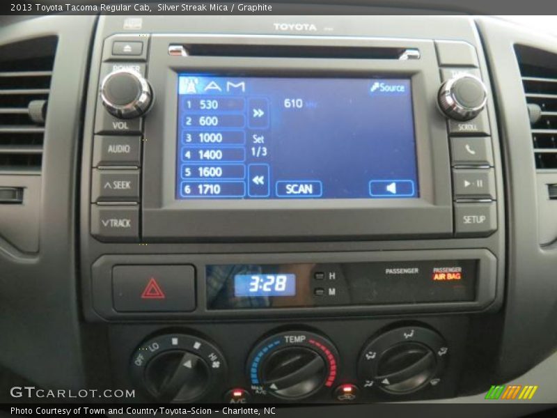 Silver Streak Mica / Graphite 2013 Toyota Tacoma Regular Cab
