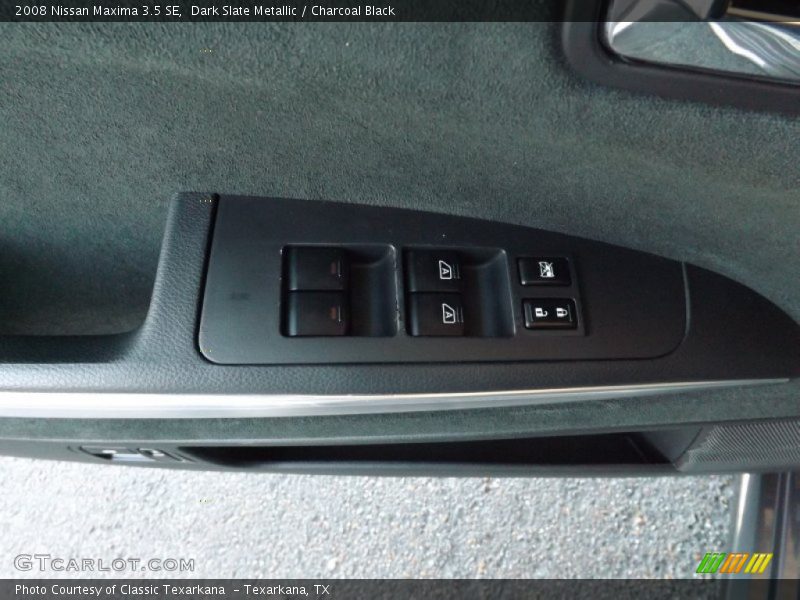 Dark Slate Metallic / Charcoal Black 2008 Nissan Maxima 3.5 SE