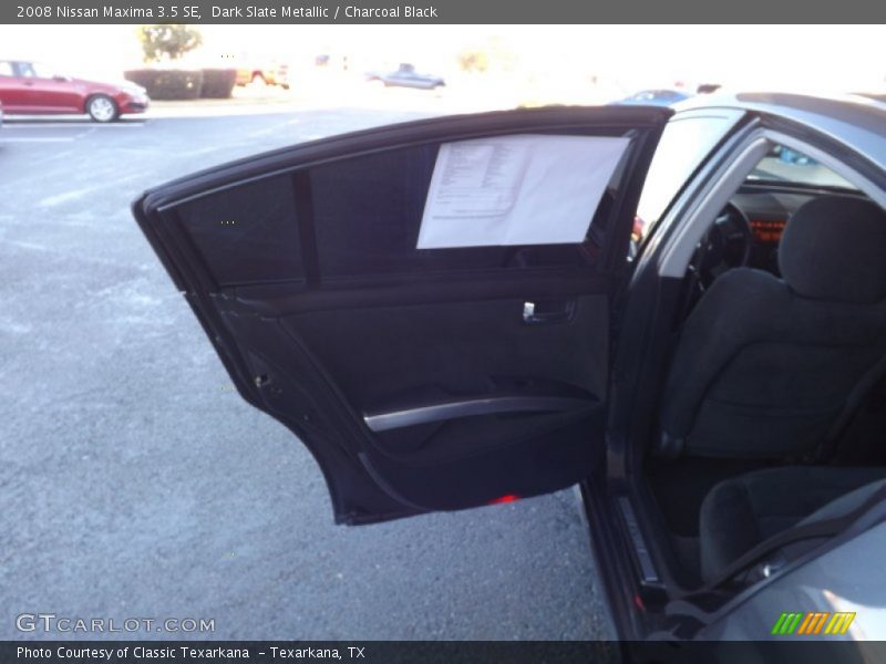 Dark Slate Metallic / Charcoal Black 2008 Nissan Maxima 3.5 SE