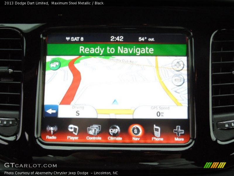 Maximum Steel Metallic / Black 2013 Dodge Dart Limited