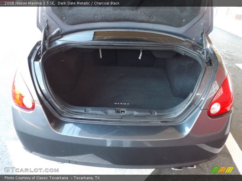 Dark Slate Metallic / Charcoal Black 2008 Nissan Maxima 3.5 SE