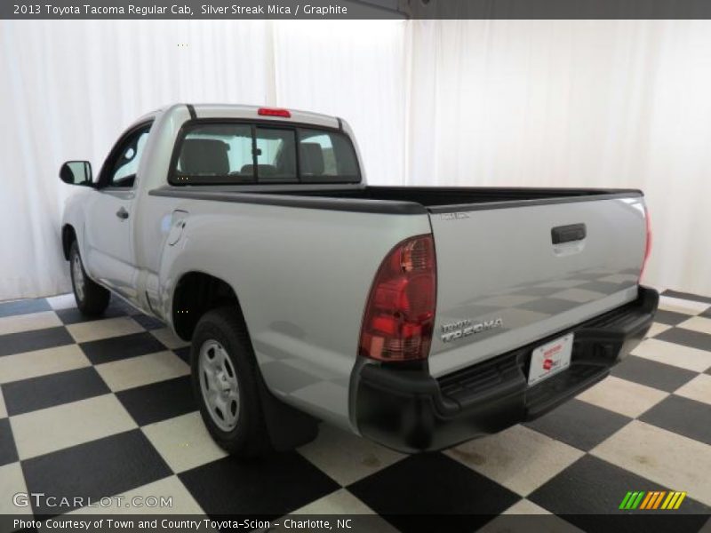 Silver Streak Mica / Graphite 2013 Toyota Tacoma Regular Cab
