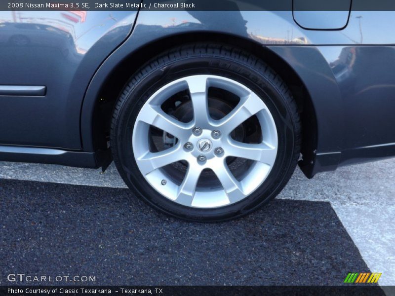 Dark Slate Metallic / Charcoal Black 2008 Nissan Maxima 3.5 SE