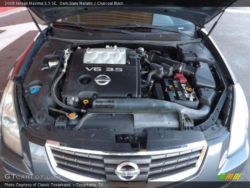 Dark Slate Metallic / Charcoal Black 2008 Nissan Maxima 3.5 SE