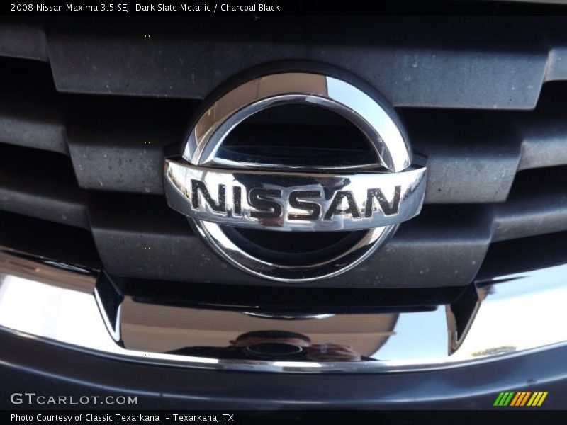 Dark Slate Metallic / Charcoal Black 2008 Nissan Maxima 3.5 SE