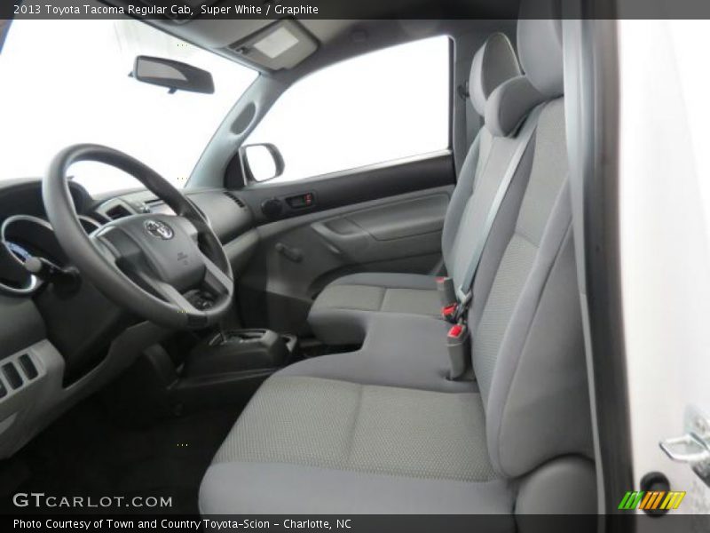 Super White / Graphite 2013 Toyota Tacoma Regular Cab