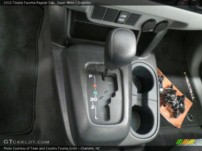 Super White / Graphite 2013 Toyota Tacoma Regular Cab