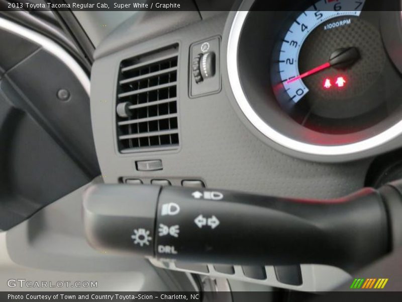 Super White / Graphite 2013 Toyota Tacoma Regular Cab