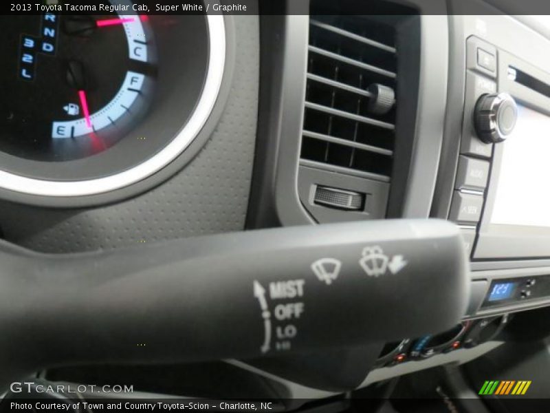 Super White / Graphite 2013 Toyota Tacoma Regular Cab
