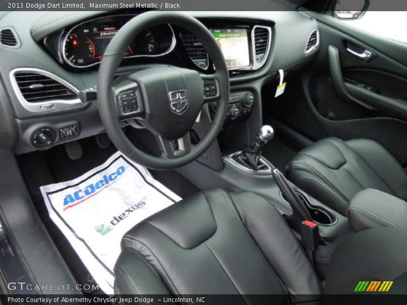 Black Interior - 2013 Dart Limited 