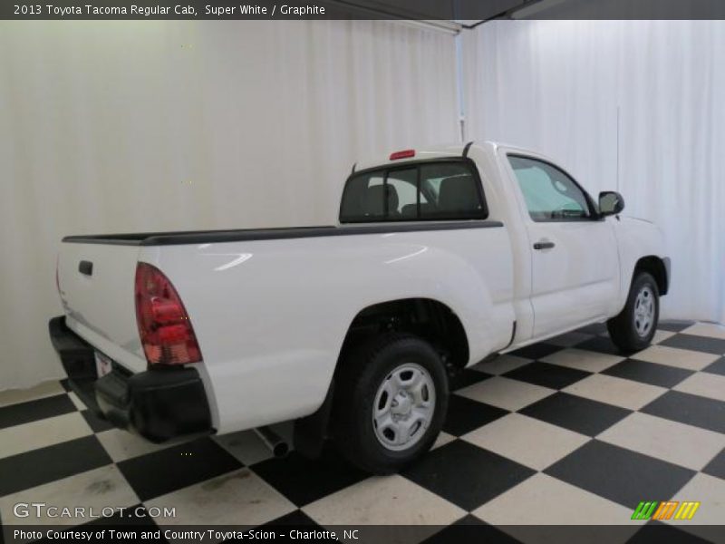 Super White / Graphite 2013 Toyota Tacoma Regular Cab