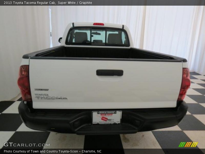 Super White / Graphite 2013 Toyota Tacoma Regular Cab