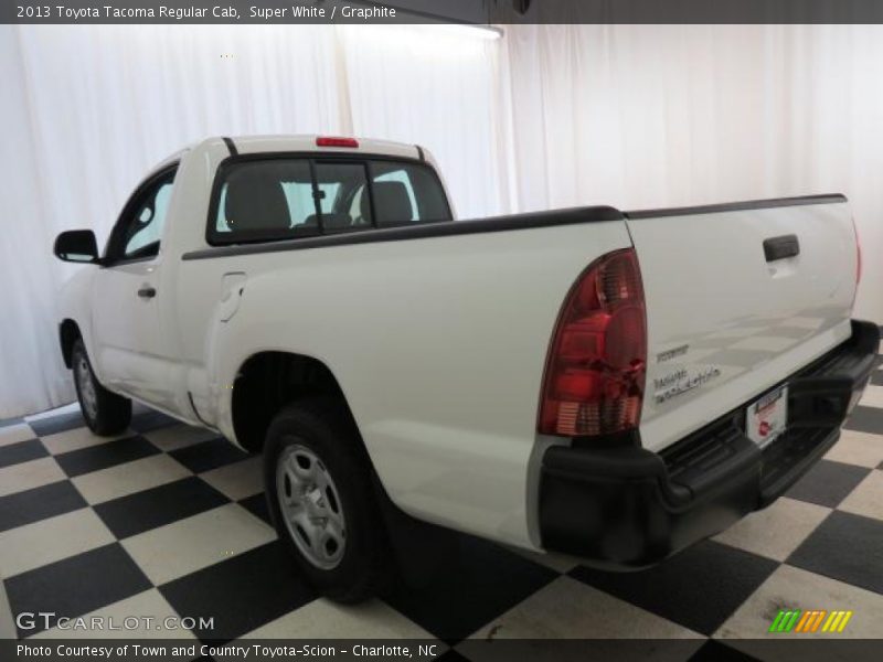 Super White / Graphite 2013 Toyota Tacoma Regular Cab