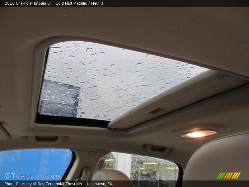 Gold Mist Metallic / Neutral 2010 Chevrolet Impala LT