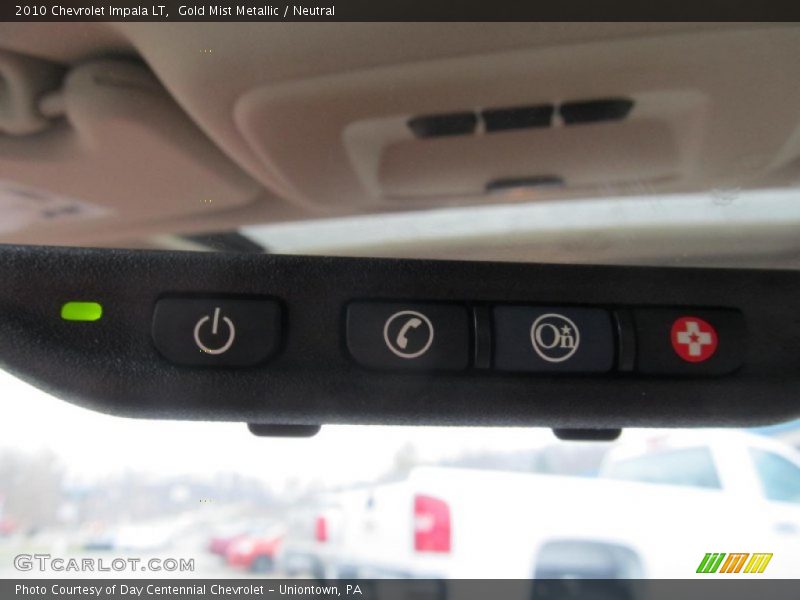 Gold Mist Metallic / Neutral 2010 Chevrolet Impala LT