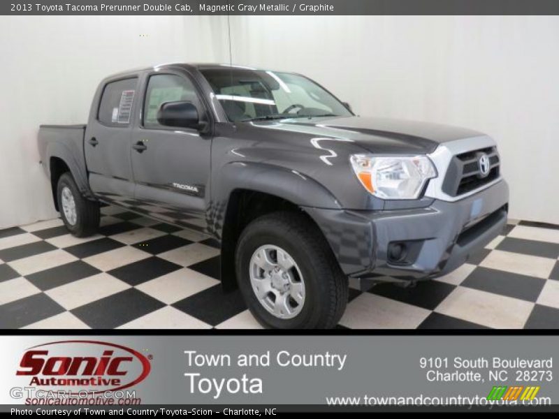 Magnetic Gray Metallic / Graphite 2013 Toyota Tacoma Prerunner Double Cab