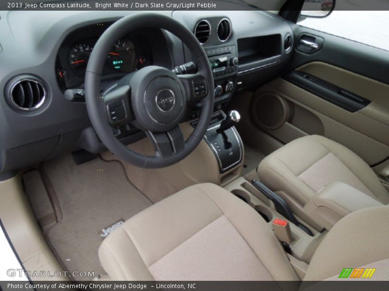 Dark Slate Gray/Light Pebble Interior - 2013 Compass Latitude 