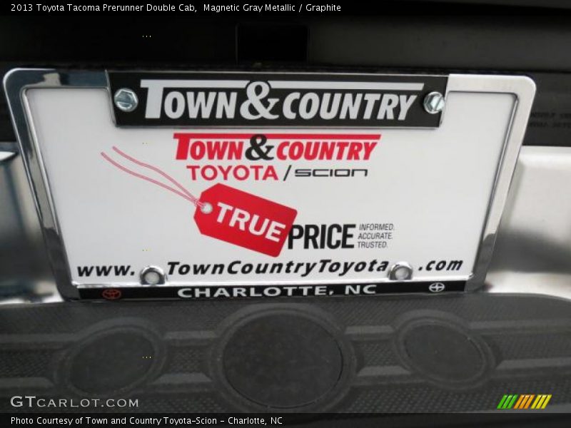 Magnetic Gray Metallic / Graphite 2013 Toyota Tacoma Prerunner Double Cab