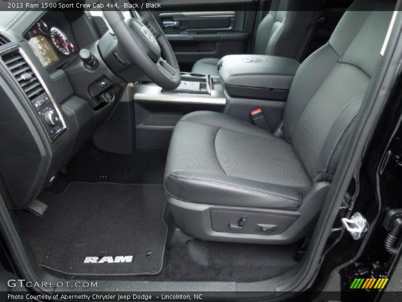  2013 1500 Sport Crew Cab 4x4 Black Interior