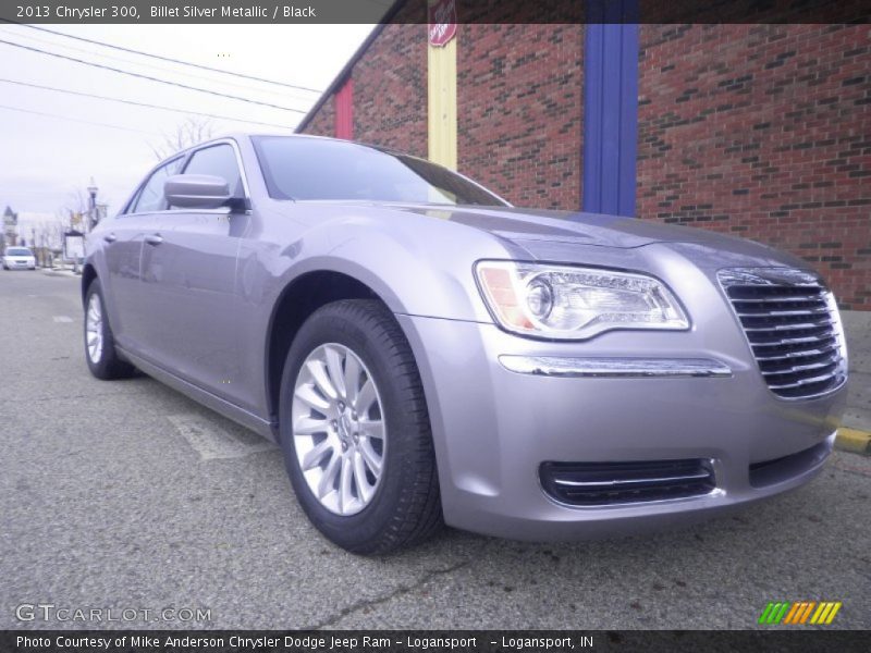 Billet Silver Metallic / Black 2013 Chrysler 300