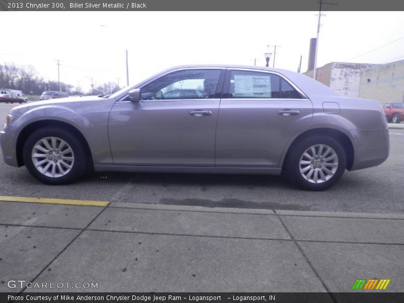 Billet Silver Metallic / Black 2013 Chrysler 300