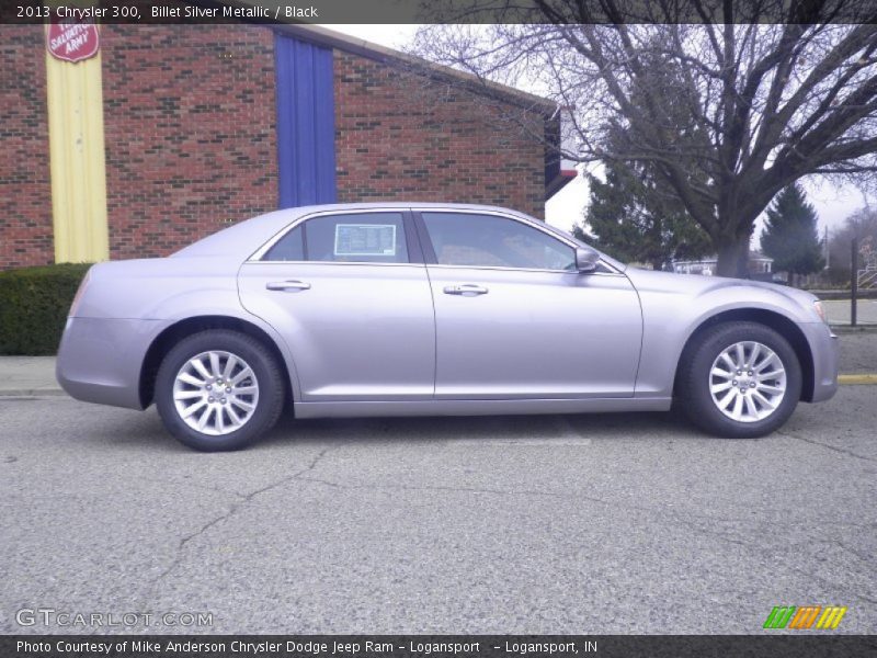 Billet Silver Metallic / Black 2013 Chrysler 300