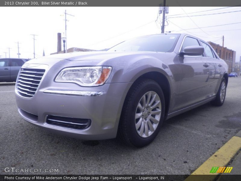 Billet Silver Metallic / Black 2013 Chrysler 300