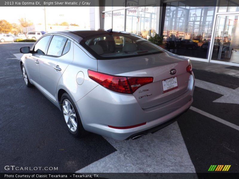 Bright Silver Metallic / Gray 2013 Kia Optima EX