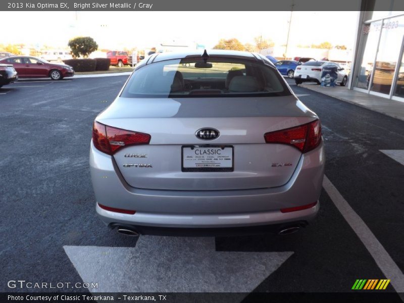Bright Silver Metallic / Gray 2013 Kia Optima EX