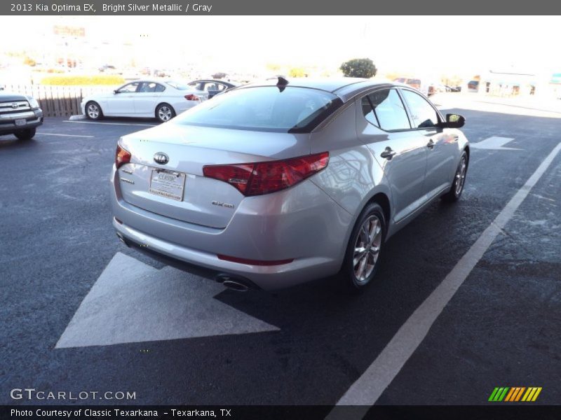 Bright Silver Metallic / Gray 2013 Kia Optima EX