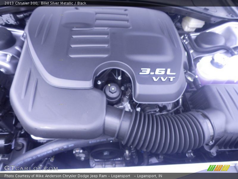 Billet Silver Metallic / Black 2013 Chrysler 300