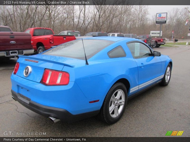  2012 Mustang V6 Coupe Grabber Blue