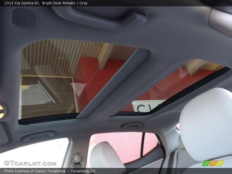 Bright Silver Metallic / Gray 2013 Kia Optima EX