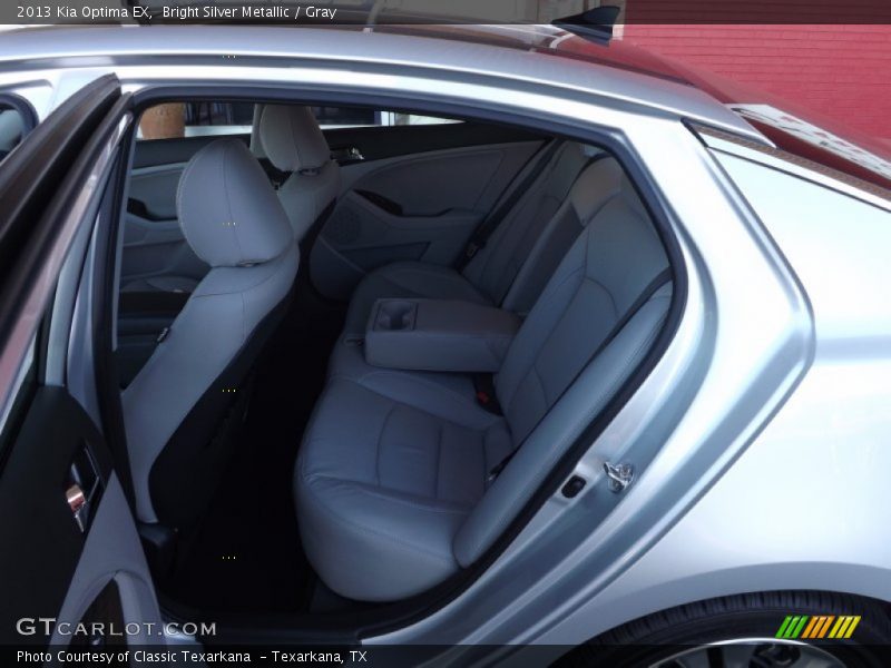 Bright Silver Metallic / Gray 2013 Kia Optima EX