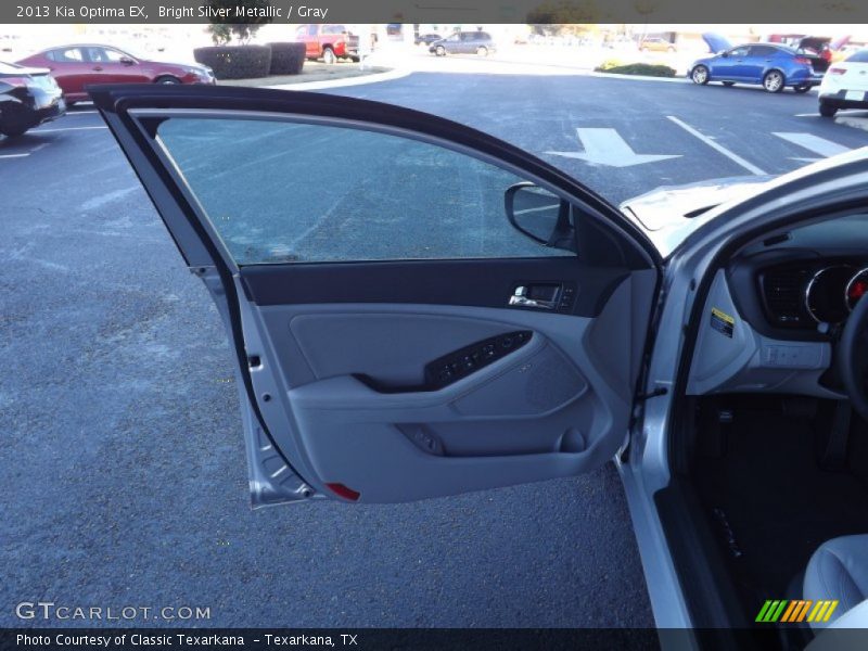 Bright Silver Metallic / Gray 2013 Kia Optima EX