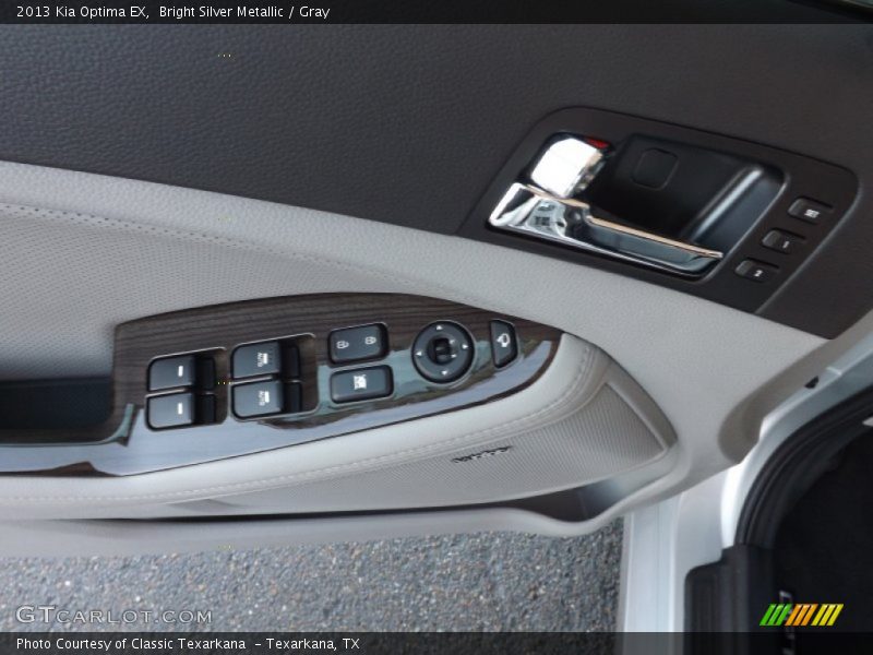 Bright Silver Metallic / Gray 2013 Kia Optima EX